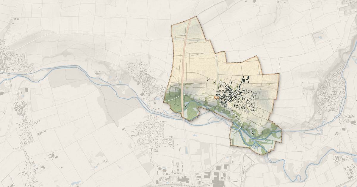 Portrait cartographique de Kolbsheim : relief, eau, forêts, bâti et voies, calculés à partir des données de l'IGN