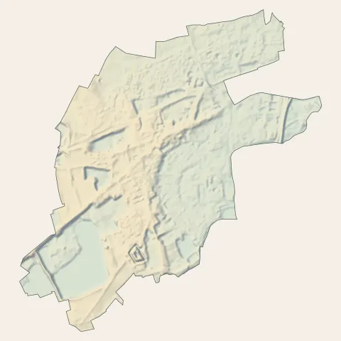 Lingolsheim : relief