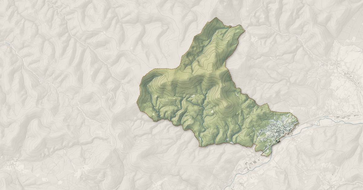 Portrait cartographique de Lutzelhouse : relief, eau, forêts, bâti et voies, calculés à partir des données de l'IGN