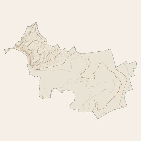 Marlenheim : courbes de niveau
