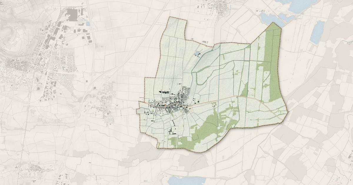 Portrait cartographique de Meistratzheim : relief, eau, forêts, bâti et voies, calculés à partir des données de l'IGN