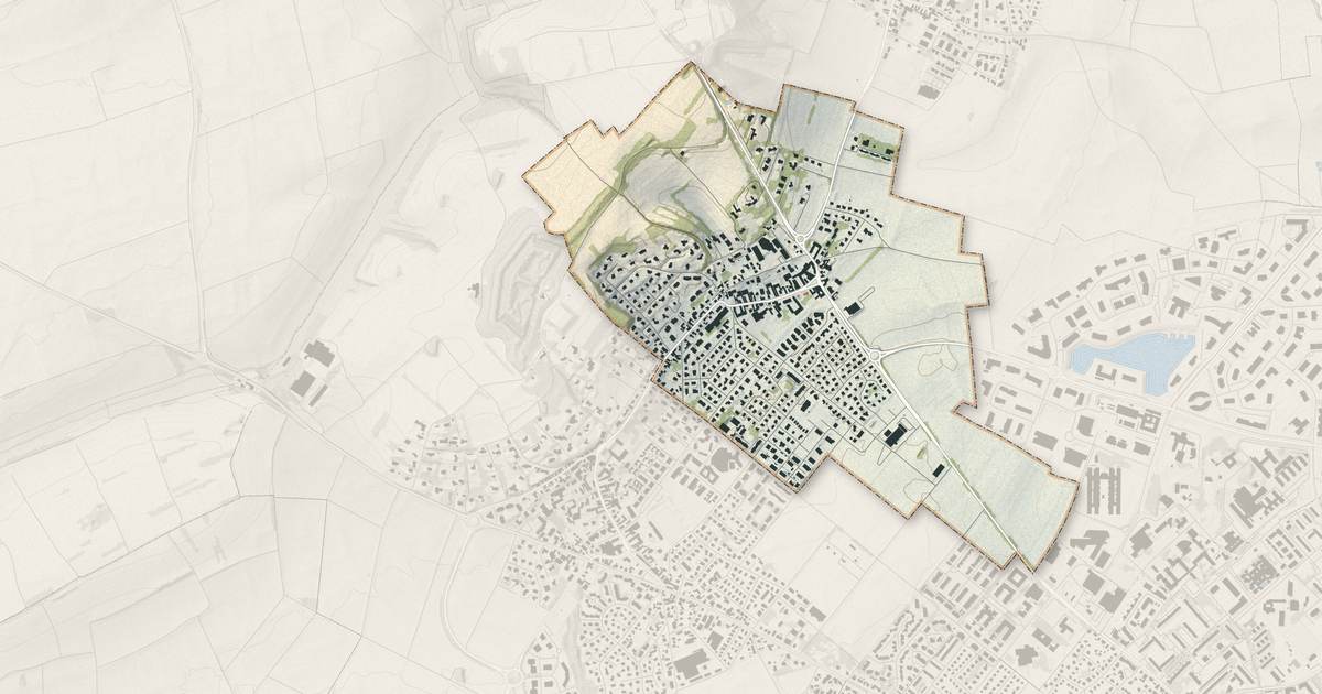 Portrait cartographique de Mittelhausbergen : relief, eau, forêts, bâti et voies, calculés à partir des données de l'IGN