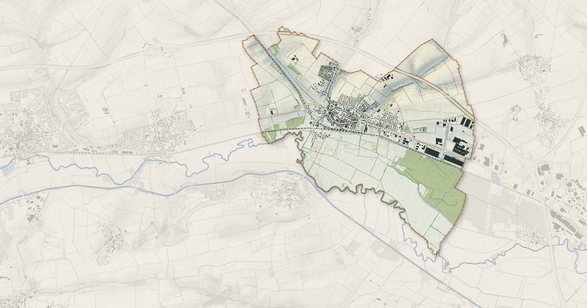 Portrait cartographique de Mommenheim : relief, eau, forêts, bâti et voies, calculés à partir des données de l'IGN