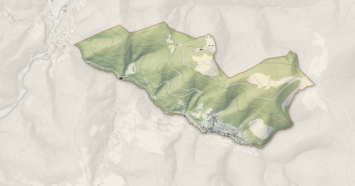 Portrait cartographique de Natzwiller : relief, eau, forêts, bâti et voies, calculés à partir des données de l'IGN
