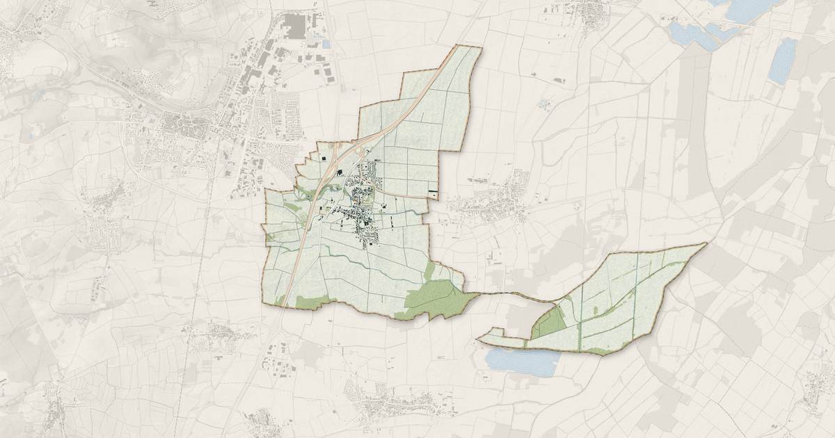 Portrait cartographique de Niedernai : relief, eau, forêts, bâti et voies, calculés à partir des données de l'IGN
