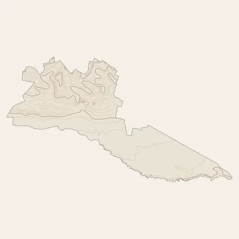 Betschdorf : courbes de niveau
