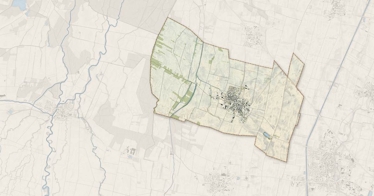 Portrait cartographique de Ohnenheim : relief, eau, forêts, bâti et voies, calculés à partir des données de l'IGN