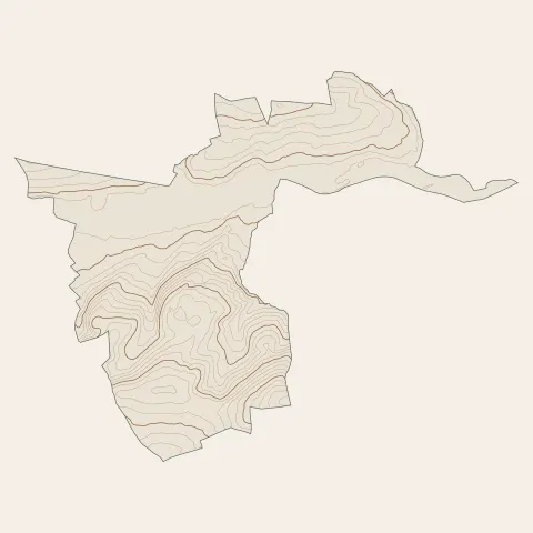 Val-de-Moder : courbes de niveau