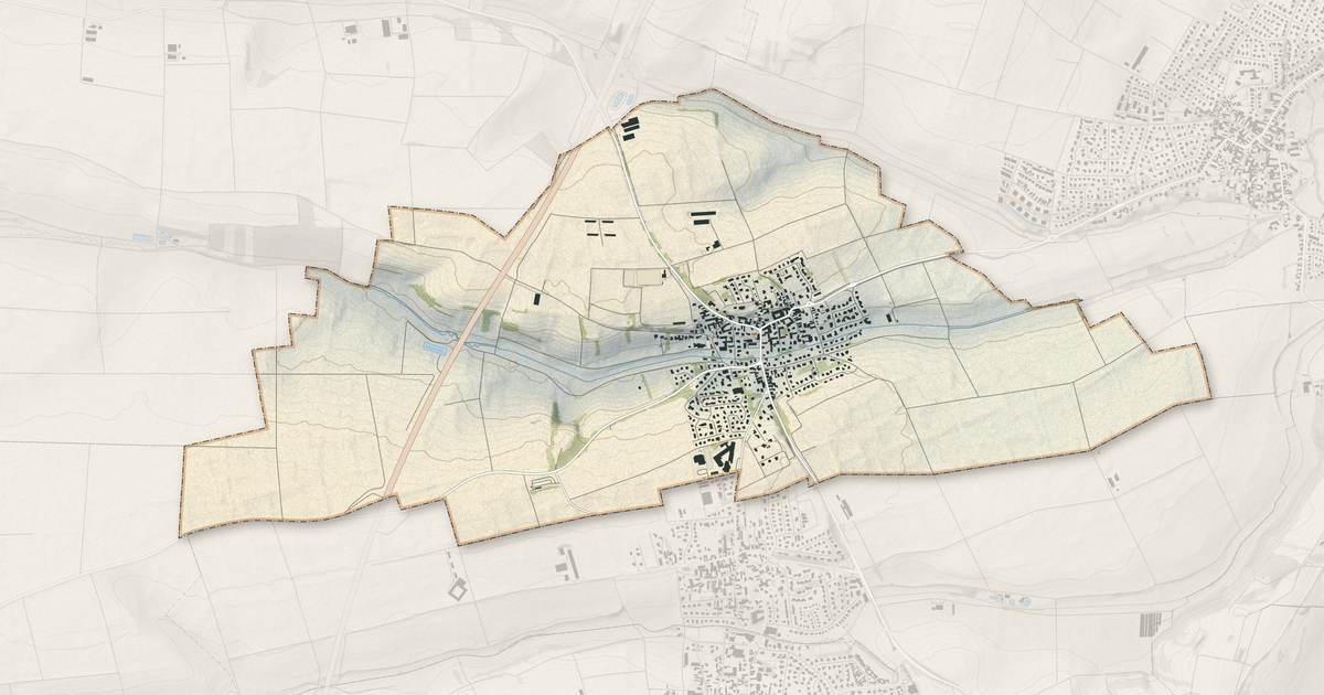 Portrait cartographique de Pfulgriesheim : relief, eau, forêts, bâti et voies, calculés à partir des données de l'IGN
