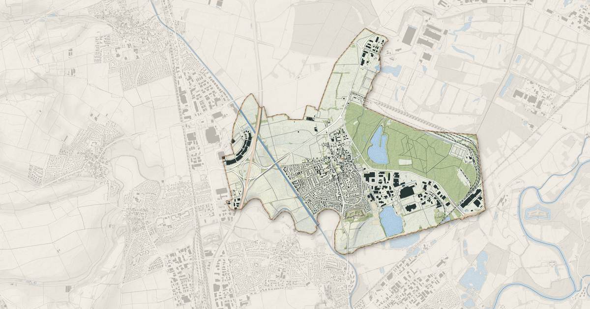 Portrait cartographique de Reichstett : relief, eau, forêts, bâti et voies, calculés à partir des données de l'IGN