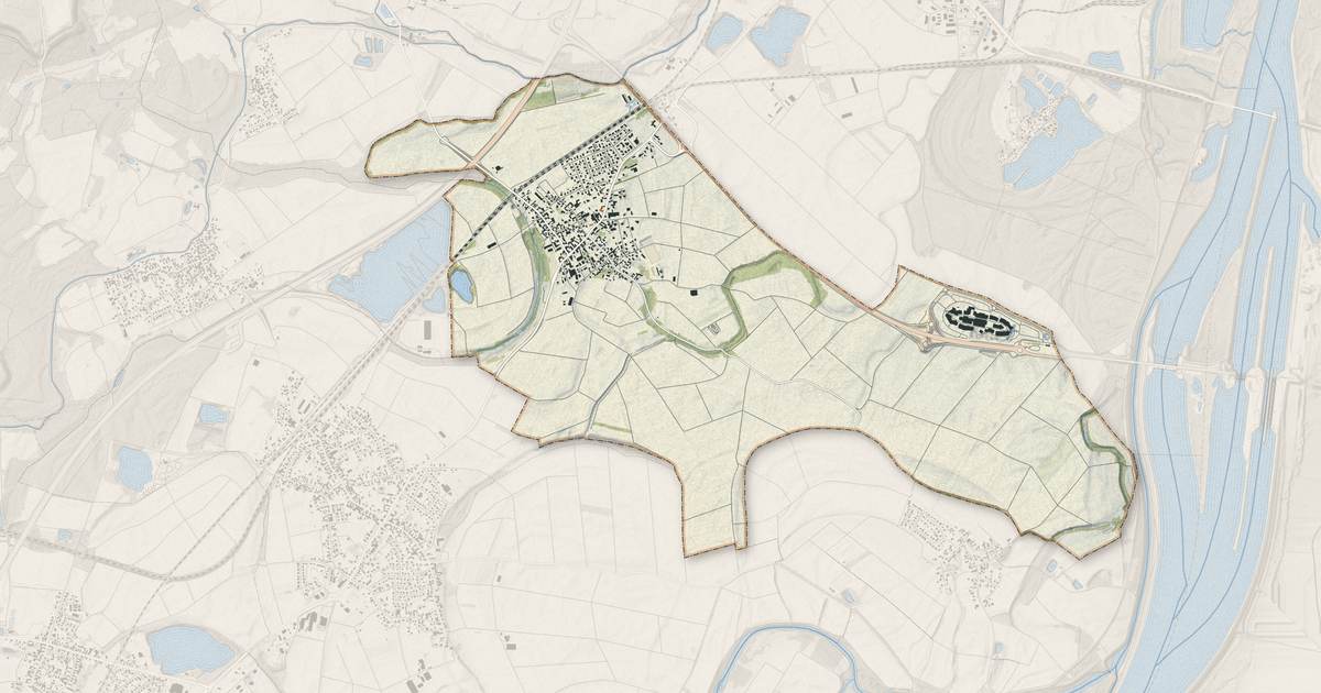 Portrait cartographique de Roppenheim : relief, eau, forêts, bâti et voies, calculés à partir des données de l'IGN