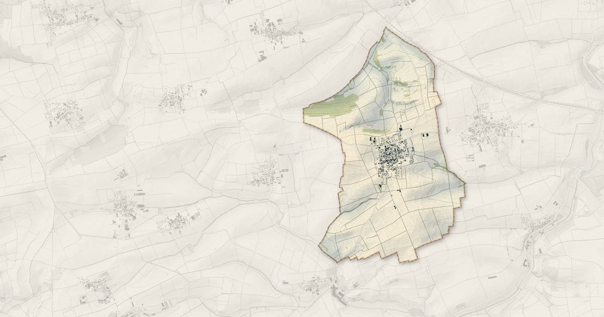 Portrait cartographique de Saessolsheim : relief, eau, forêts, bâti et voies, calculés à partir des données de l'IGN