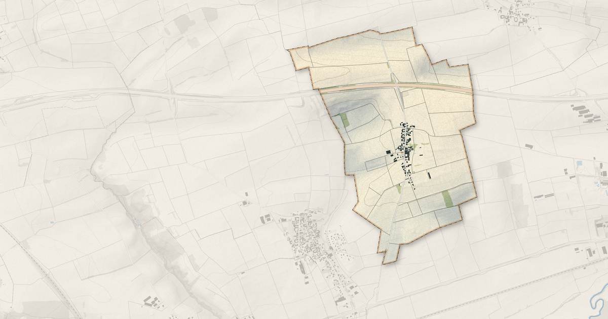Portrait cartographique de Scherlenheim : relief, eau, forêts, bâti et voies, calculés à partir des données de l'IGN