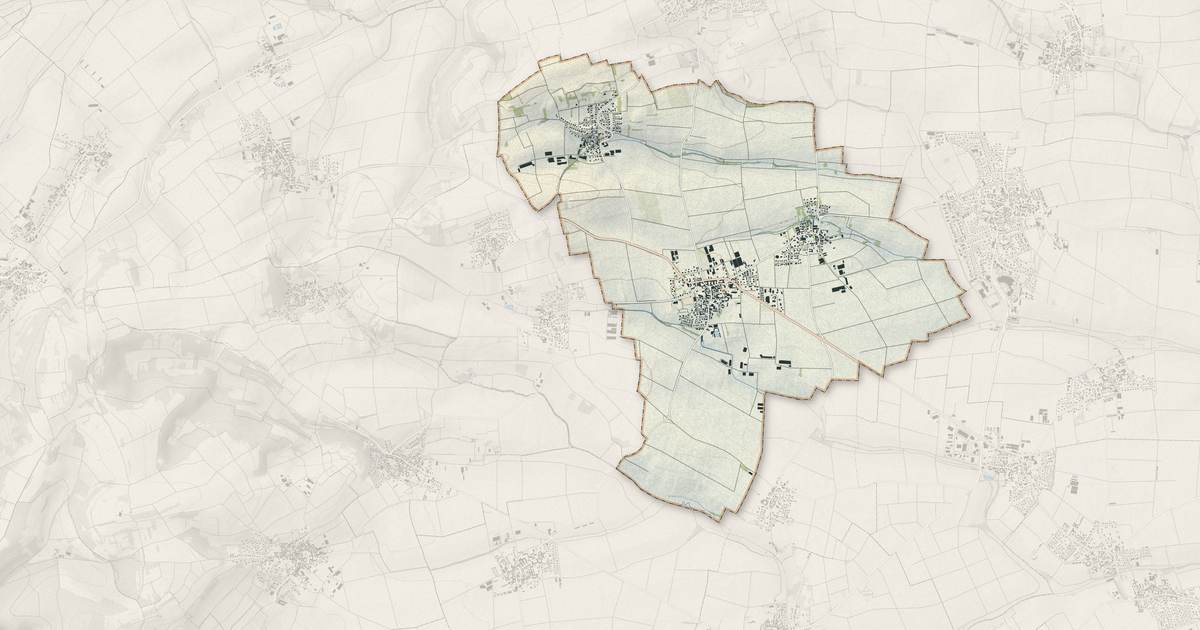 Portrait cartographique de Schnersheim : relief, eau, forêts, bâti et voies, calculés à partir des données de l'IGN