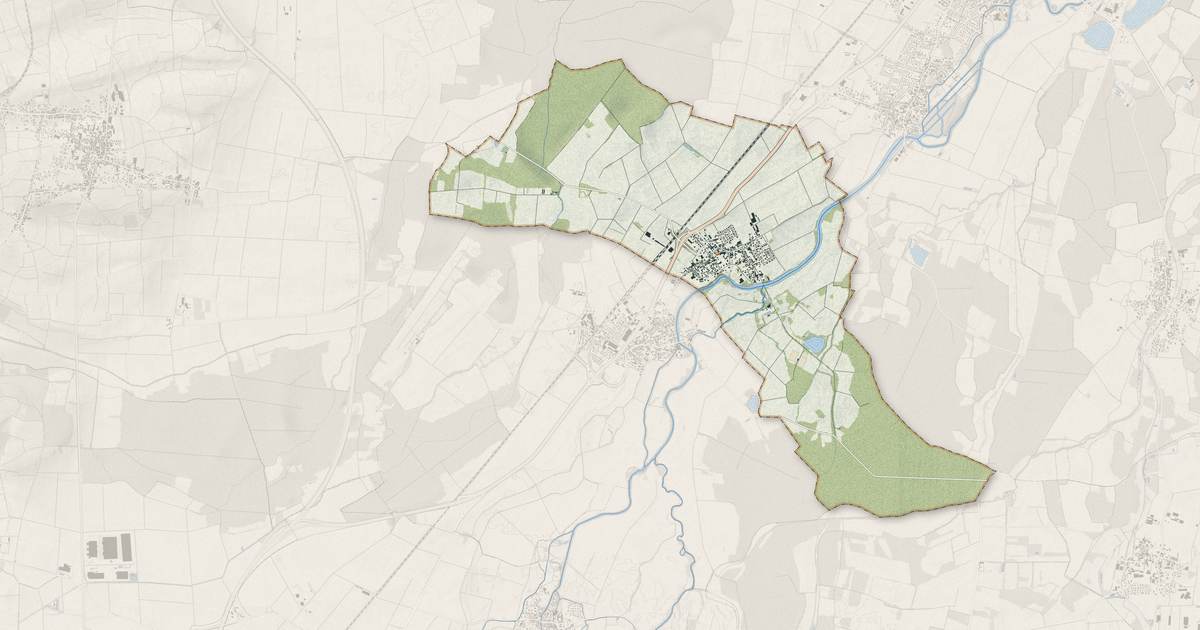 Portrait cartographique de Sermersheim : relief, eau, forêts, bâti et voies, calculés à partir des données de l'IGN