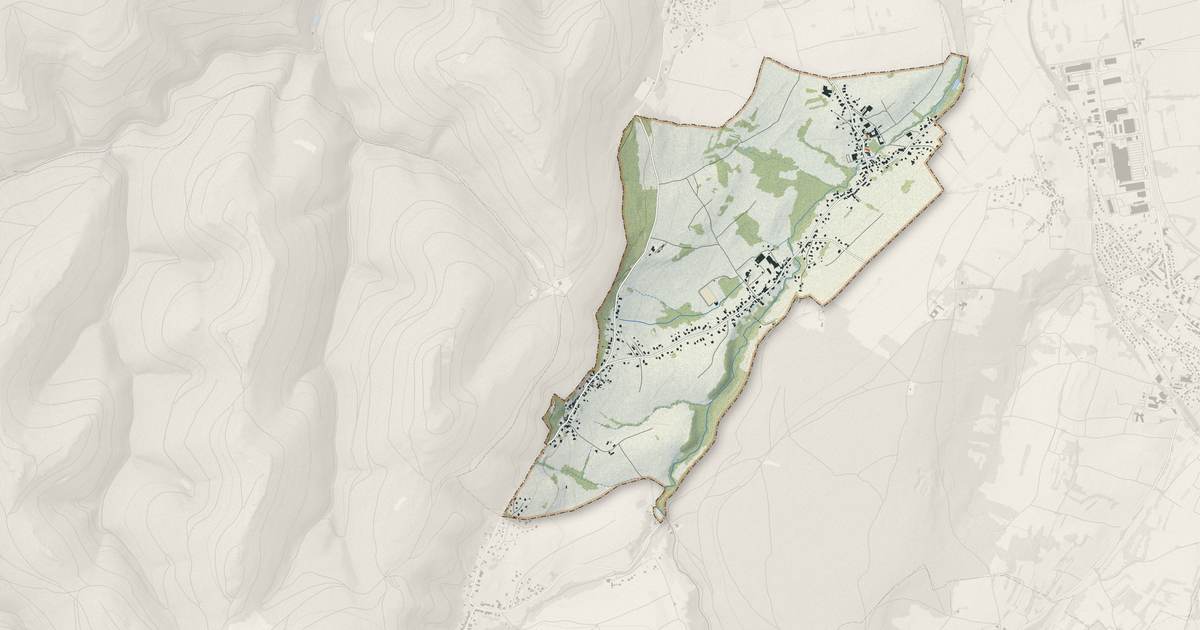 Portrait cartographique de Thal-Marmoutier : relief, eau, forêts, bâti et voies, calculés à partir des données de l'IGN