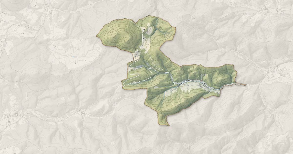 Portrait cartographique de Urbeis : relief, eau, forêts, bâti et voies, calculés à partir des données de l'IGN