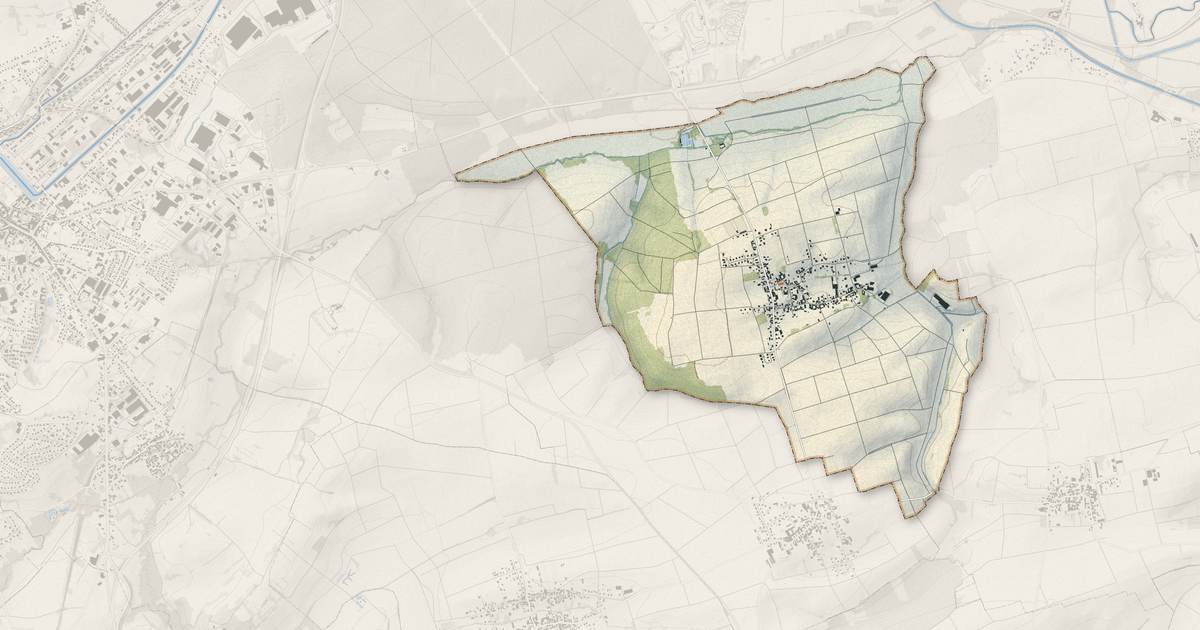 Portrait cartographique de Waldolwisheim : relief, eau, forêts, bâti et voies, calculés à partir des données de l'IGN