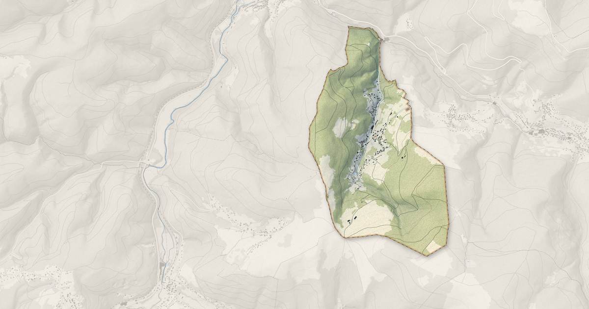 Portrait cartographique de Wildersbach : relief, eau, forêts, bâti et voies, calculés à partir des données de l'IGN