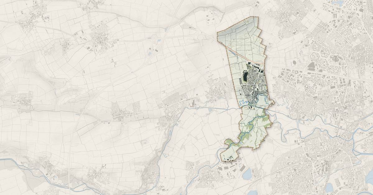 Portrait cartographique de Wolfisheim : relief, eau, forêts, bâti et voies, calculés à partir des données de l'IGN
