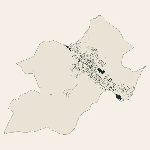 Buhl : bâti