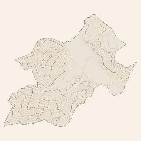 Buhl : courbes de niveau