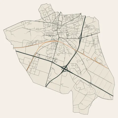Cernay : voies