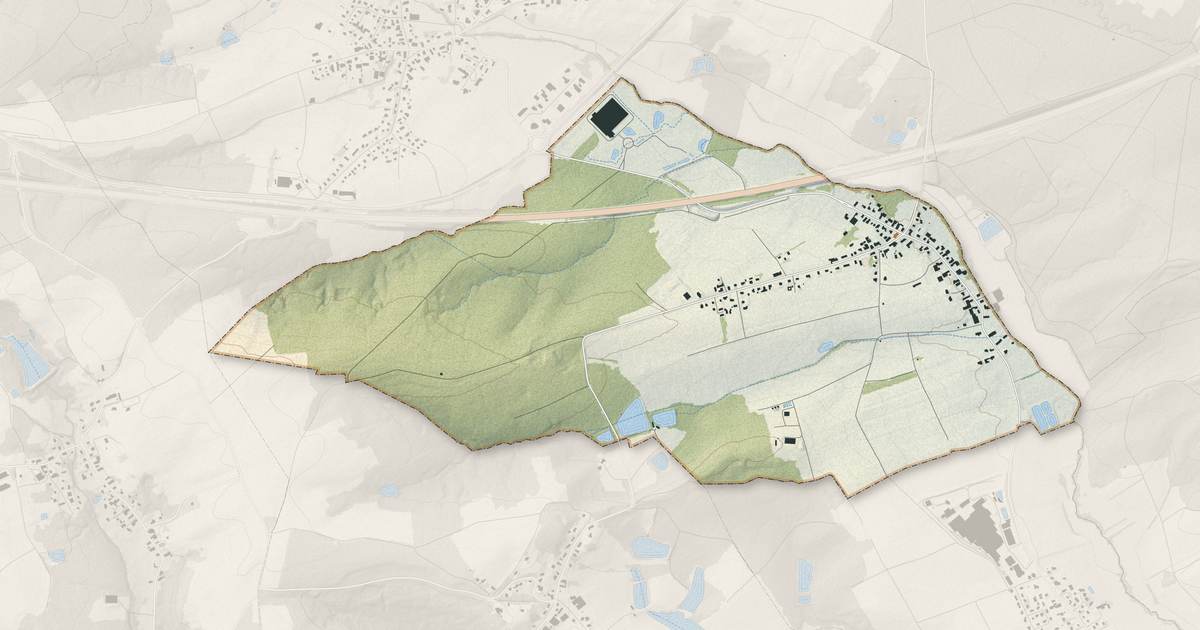 Portrait cartographique de Diefmatten : relief, eau, forêts, bâti et voies, calculés à partir des données de l'IGN