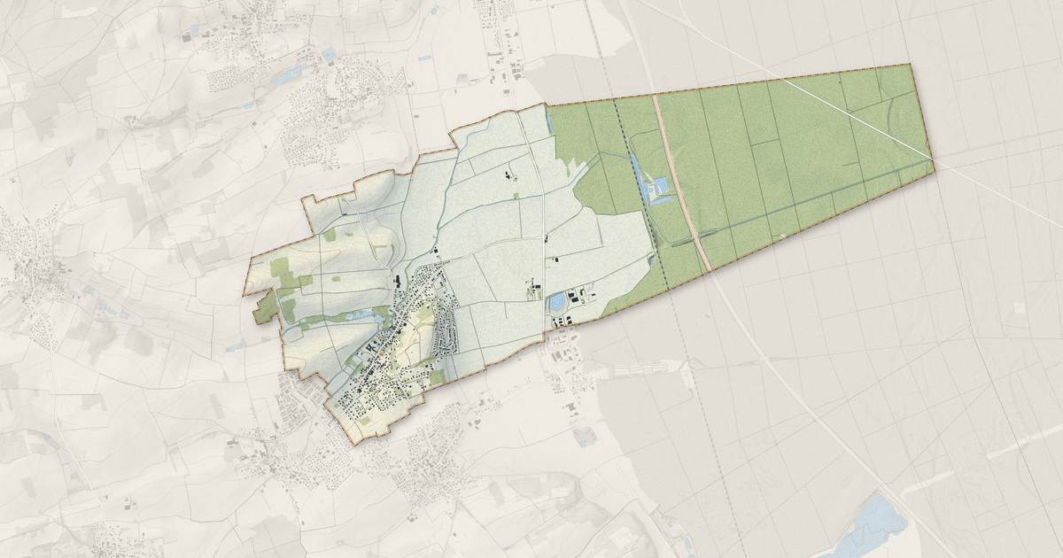 Portrait cartographique de Dietwiller : relief, eau, forêts, bâti et voies, calculés à partir des données de l'IGN