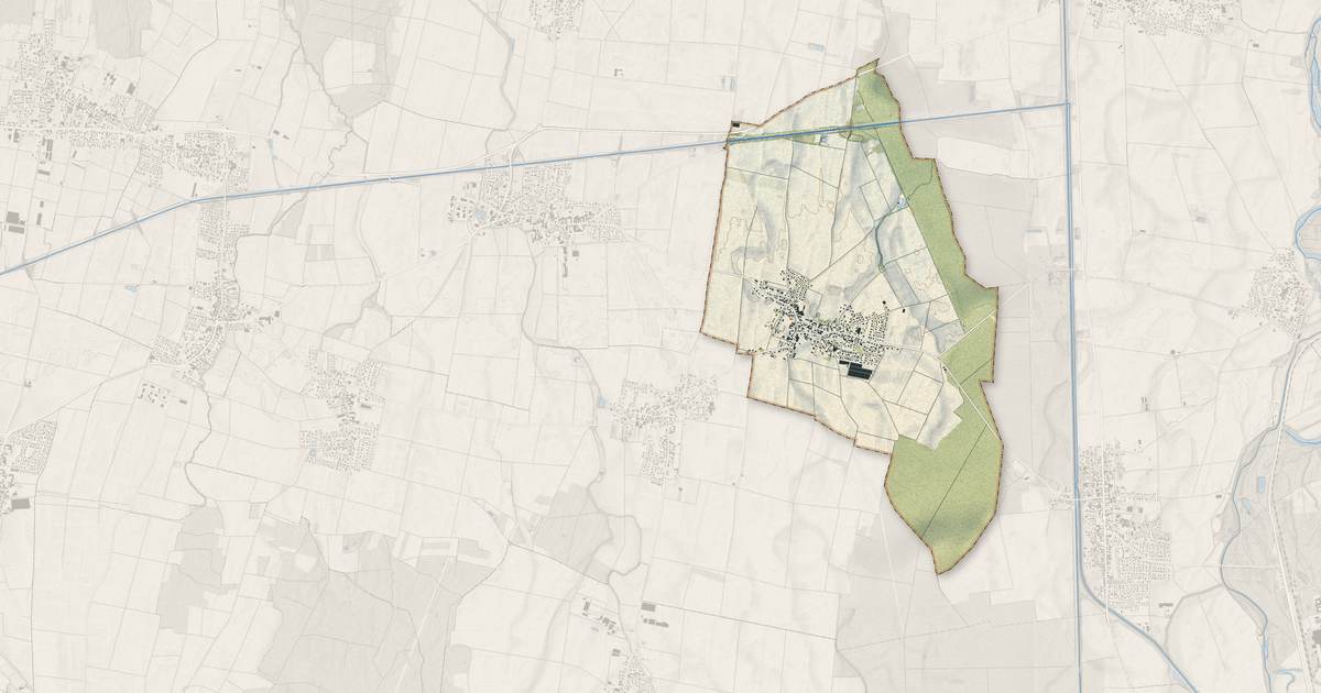 Portrait cartographique de Durrenentzen : relief, eau, forêts, bâti et voies, calculés à partir des données de l'IGN