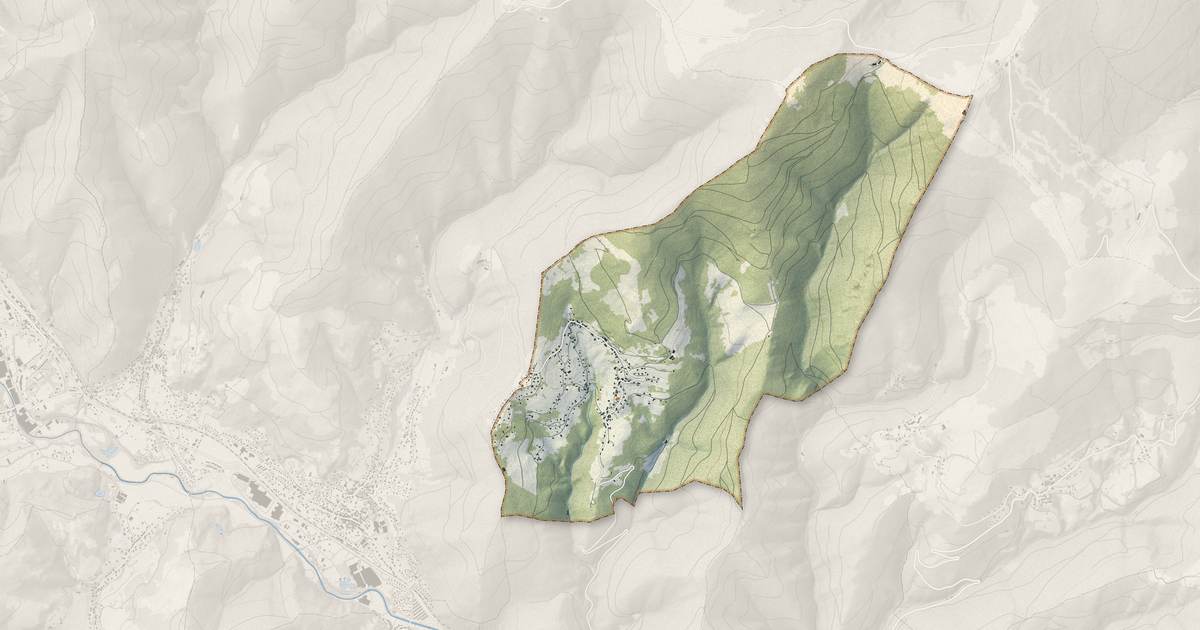 Portrait cartographique de Geishouse : relief, eau, forêts, bâti et voies, calculés à partir des données de l'IGN