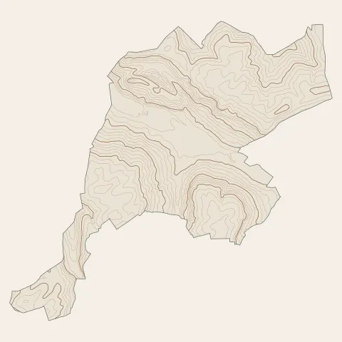 Hirsingue : courbes de niveau