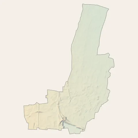 Houssen : relief