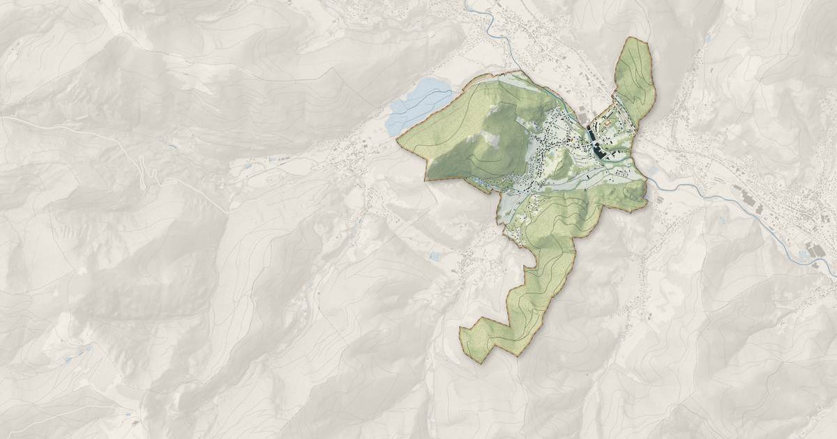 Portrait cartographique de Husseren-Wesserling : relief, eau, forêts, bâti et voies, calculés à partir des données de l'IGN