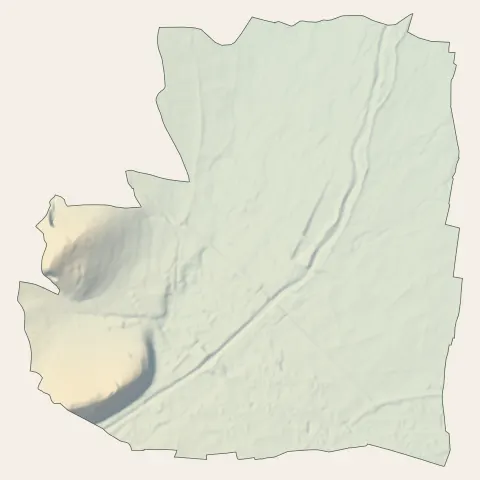 Ingersheim : relief