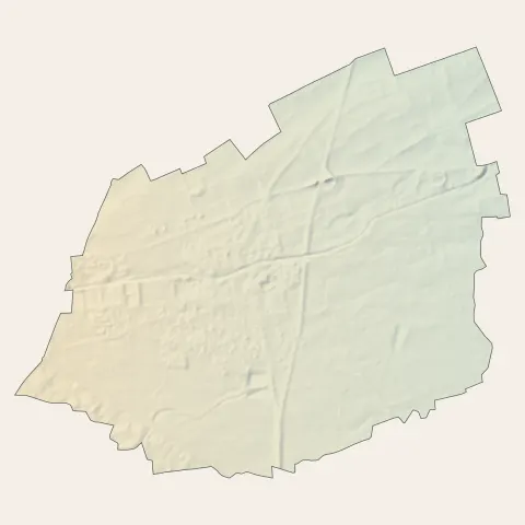 Issenheim : relief
