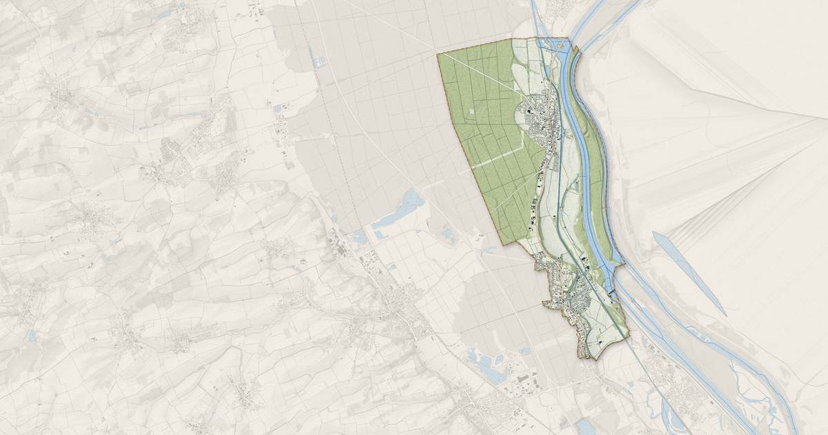 Portrait cartographique de Kembs : relief, eau, forêts, bâti et voies, calculés à partir des données de l'IGN