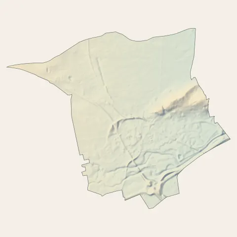 Lutterbach : relief