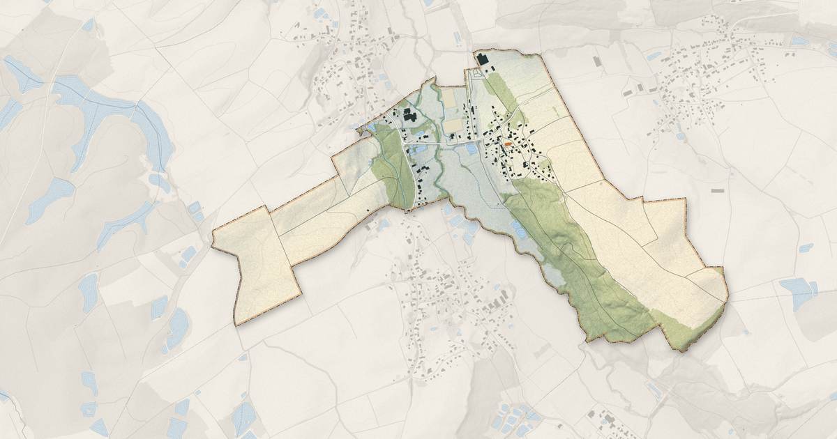 Portrait cartographique de Mertzen : relief, eau, forêts, bâti et voies, calculés à partir des données de l'IGN
