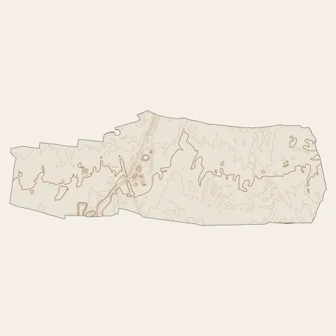 Meyenheim : courbes de niveau