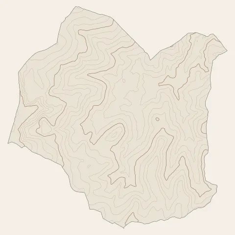 Orbey : courbes de niveau