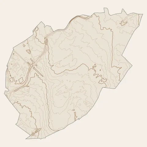 Pulversheim : courbes de niveau