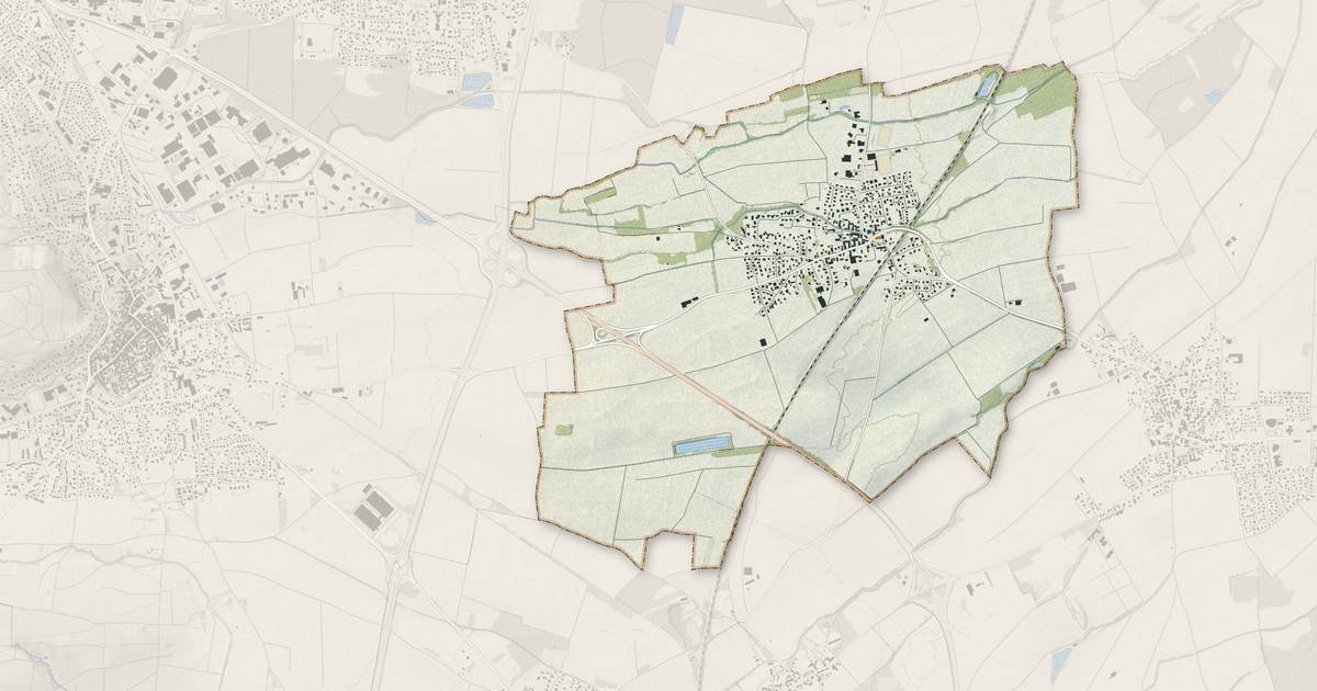 Portrait cartographique de Raedersheim : relief, eau, forêts, bâti et voies, calculés à partir des données de l'IGN