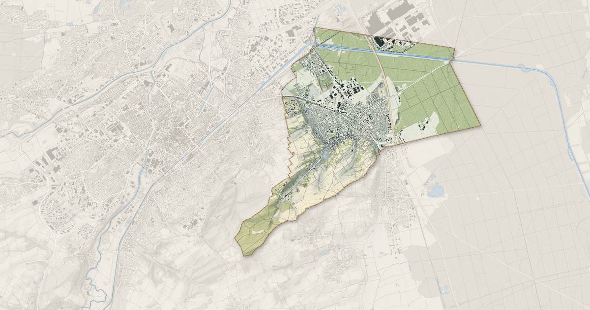 Portrait cartographique de Rixheim : relief, eau, forêts, bâti et voies, calculés à partir des données de l'IGN