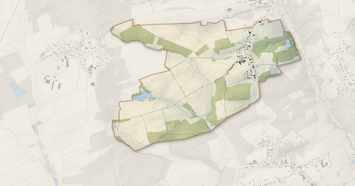 Portrait cartographique de Saint-Cosme : relief, eau, forêts, bâti et voies, calculés à partir des données de l'IGN
