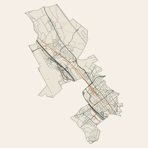 Saint-Louis : voies