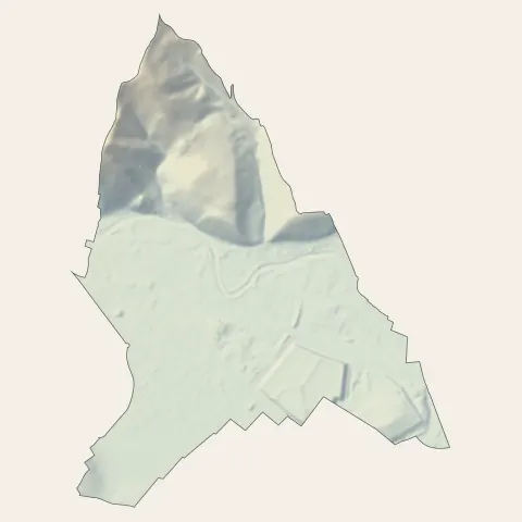 Vieux-Thann : relief