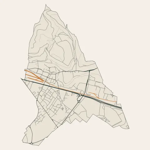 Vieux-Thann : voies