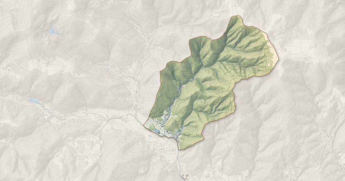 Portrait cartographique de Wegscheid : relief, eau, forêts, bâti et voies, calculés à partir des données de l'IGN