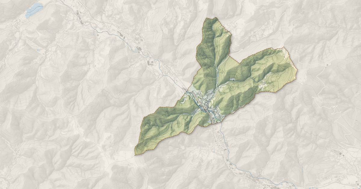 Portrait cartographique de Willer-sur-Thur : relief, eau, forêts, bâti et voies, calculés à partir des données de l'IGN
